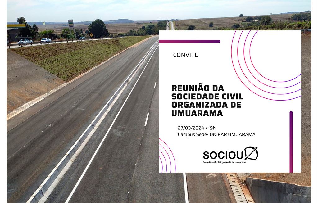  Convocação Geral da SOCIOU - Sociedade Civil Organizada de Umuarama
