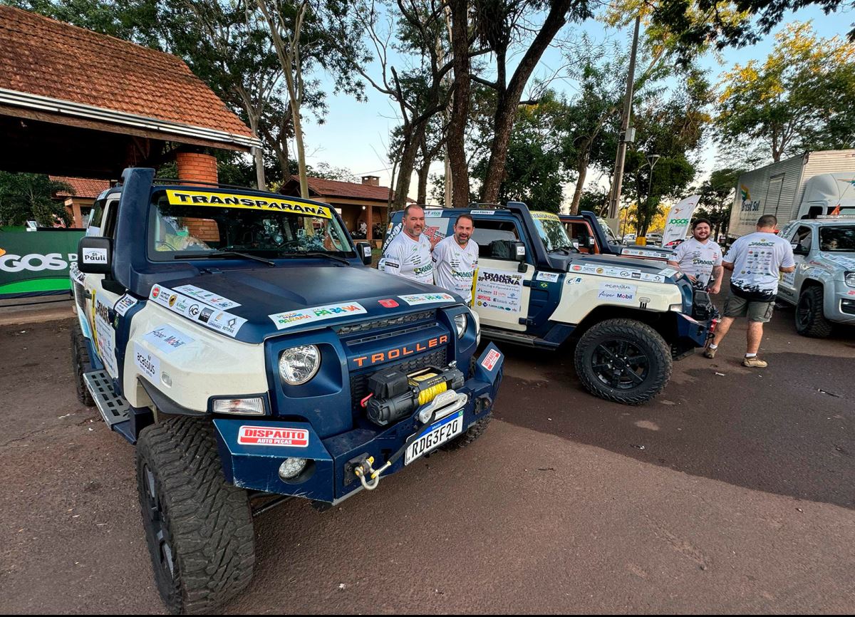 Sobre rodas: parte do Rally Transparaná, Expedição Peabiru atravessa o Estado