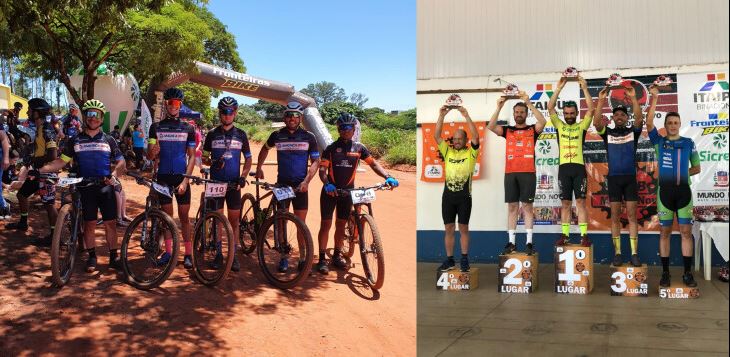 Umuaramenses conquistaram troféus em prova de mountain bike no MS